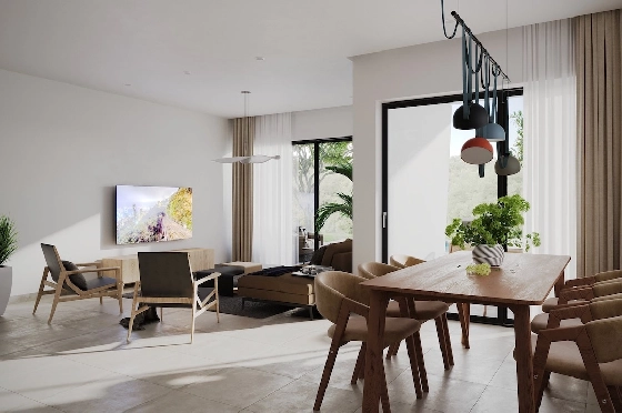 Villa in Calpe(Carrio) zu verkaufen, Wohnfläche 221 m², Klimaanlage, Grundstück 800 m², 3 Schlafzimmer, 3 Badezimmer, Pool, ref.: CA-H-1911-AMB-4