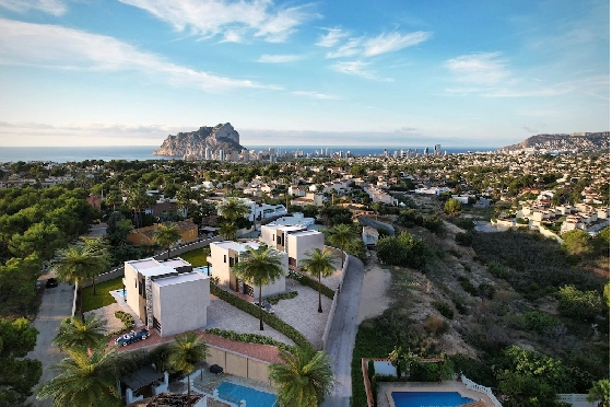 Villa in Calpe(Carrio) zu verkaufen, Wohnfläche 221 m², Klimaanlage, Grundstück 800 m², 3 Schlafzimmer, 3 Badezimmer, Pool, ref.: CA-H-1911-AMB-8