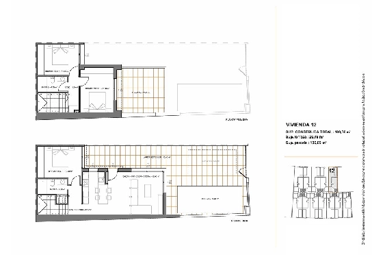 Reihenhaus in Santiago de la Ribera zu verkaufen, Wohnfläche 125 m², Zustand Erstbezug, Grundstück 131 m², 3 Schlafzimmer, 2 Badezimmer, Pool, ref.: HA-SRN-122-R02-17