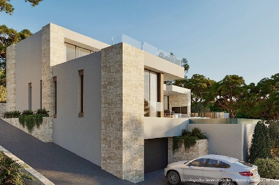 Villa in Moraira(San Jaime) zu verkaufen, Wohnfläche 351 m², Klimaanlage, Grundstück 1021 m², 3 Schlafzimmer, 3 Badezimmer, Pool, ref.: CA-H-1916-AMB-3