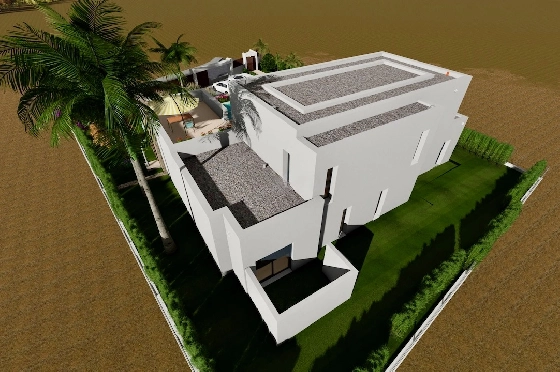 Villa in Moraira(La Sabatera) zu verkaufen, Wohnfläche 350 m², Klimaanlage, Grundstück 983 m², 3 Schlafzimmer, 3 Badezimmer, Pool, ref.: CA-H-1917-AMB-9