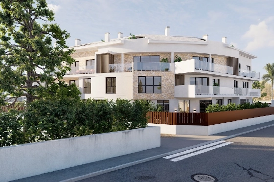 Apartment in Javea(El Arenal) zu verkaufen, Wohnfläche 98 m², Klimaanlage, 2 Schlafzimmer, 2 Badezimmer, Pool, ref.: CA-A-1919-AMBI-2