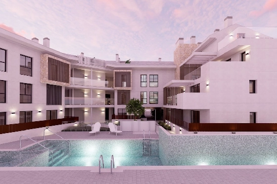 Apartment in Javea(El Arenal) zu verkaufen, Wohnfläche 98 m², Klimaanlage, 2 Schlafzimmer, 2 Badezimmer, Pool, ref.: CA-A-1919-AMBI-5