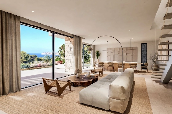 Villa in Javea(Costa Nova) zu verkaufen, Wohnfläche 231 m², Klimaanlage, Grundstück 1305 m², 4 Schlafzimmer, 3 Badezimmer, Pool, ref.: CA-H-1922-AMB-5