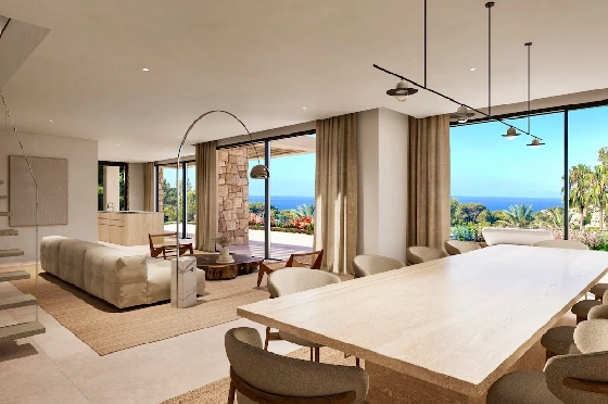 Villa in Javea(Costa Nova) zu verkaufen, Wohnfläche 231 m², Klimaanlage, Grundstück 1305 m², 4 Schlafzimmer, 3 Badezimmer, Pool, ref.: CA-H-1922-AMB-6