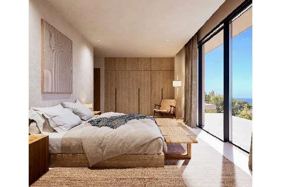 Villa in Javea(Costa Nova) zu verkaufen, Wohnfläche 231 m², Klimaanlage, Grundstück 1305 m², 4 Schlafzimmer, 3 Badezimmer, Pool, ref.: CA-H-1922-AMB-7