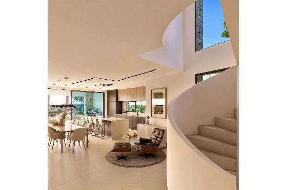 Villa in Moraira(Pinar del Advocat) zu verkaufen, Wohnfläche 350 m², Klimaanlage, Grundstück 913 m², 4 Schlafzimmer, 4 Badezimmer, Pool, ref.: CA-H-1923-AMB-4