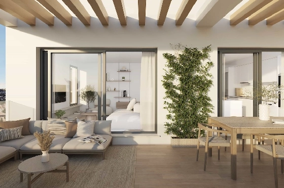 Apartment in Calpe(Les Bassetes) zu verkaufen, Wohnfläche 112 m², Klimaanlage, 3 Schlafzimmer, 2 Badezimmer, Pool, ref.: CA-A-1888-AMB-7