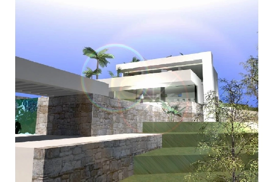Villa in Moraira(La Sabatera) zu verkaufen, Wohnfläche 493 m², Klimaanlage, Grundstück 1520 m², 3 Schlafzimmer, 3 Badezimmer, Pool, ref.: CA-H-1932-AMBI-7