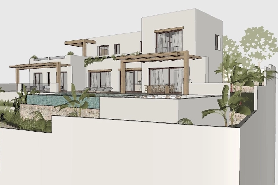 Villa in Benissa(Pedramala) zu verkaufen, Wohnfläche 394 m², Klimaanlage, Grundstück 1142 m², 4 Schlafzimmer, 4 Badezimmer, Pool, ref.: CA-H-1933-AMB-2