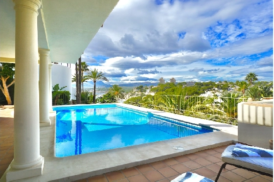 Villa in Moraira(El Portet) zu verkaufen, Wohnfläche 265 m², Klimaanlage, Grundstück 800 m², 4 Schlafzimmer, 4 Badezimmer, Pool, ref.: CA-H-1936-AMBE-2