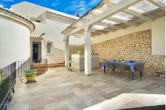 Villa in Moraira(El Portet) zu verkaufen, Wohnfläche 265 m², Klimaanlage, Grundstück 800 m², 4 Schlafzimmer, 4 Badezimmer, Pool, ref.: CA-H-1936-AMBE-46