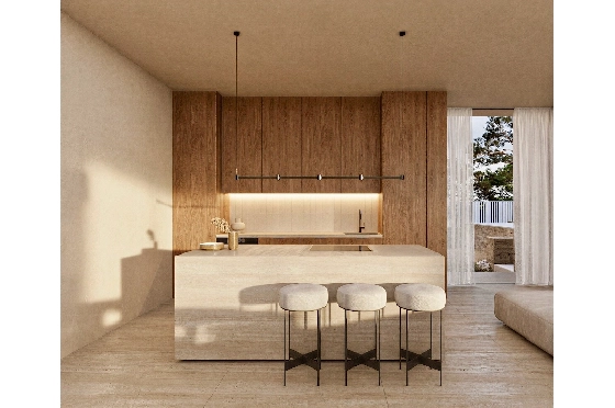 Villa in Benissa(La Fustera) zu verkaufen, Wohnfläche 716 m², Klimaanlage, Grundstück 800 m², 4 Schlafzimmer, 4 Badezimmer, Pool, ref.: CA-H-1937-AMB-6