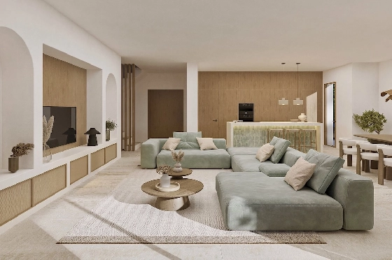 Villa in Benissa(La Fustera) zu verkaufen, Wohnfläche 269 m², Klimaanlage, Grundstück 1046 m², 4 Schlafzimmer, 3 Badezimmer, Pool, ref.: CA-H-1938-AMB-3