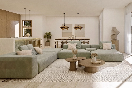 Villa in Benissa(La Fustera) zu verkaufen, Wohnfläche 269 m², Klimaanlage, Grundstück 1046 m², 4 Schlafzimmer, 3 Badezimmer, Pool, ref.: CA-H-1938-AMB-4