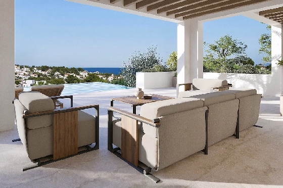 Villa in Benissa(La Fustera) zu verkaufen, Wohnfläche 269 m², Klimaanlage, Grundstück 1046 m², 4 Schlafzimmer, 3 Badezimmer, Pool, ref.: CA-H-1938-AMB-6