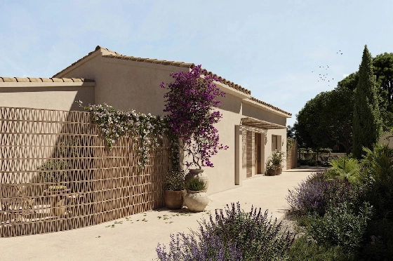 Villa in Benissa(La Fustera) zu verkaufen, Wohnfläche 144 m², Klimaanlage, 3 Schlafzimmer, 3 Badezimmer, Pool, ref.: CA-H-1939-AMB-3