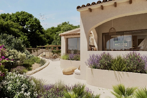 Villa in Benissa(La Fustera) zu verkaufen, Wohnfläche 144 m², Klimaanlage, 3 Schlafzimmer, 3 Badezimmer, Pool, ref.: CA-H-1939-AMB-4