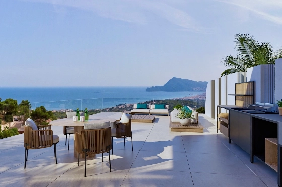 Villa in Altea(Altea) zu verkaufen, Wohnfläche 328 m², Klimaanlage, Grundstück 1383 m², 4 Schlafzimmer, 4 Badezimmer, Pool, ref.: CA-H-1940-AMB-19