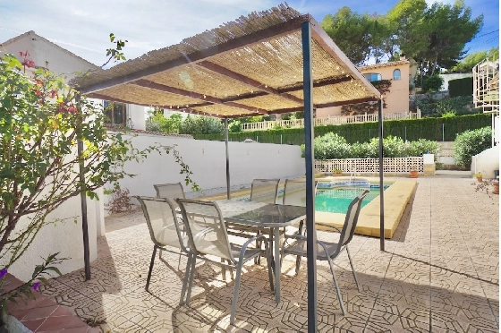 Villa in Benissa(La Fustera) zu verkaufen, Wohnfläche 110 m², Grundstück 822 m², 3 Schlafzimmer, 2 Badezimmer, Pool, ref.: CA-H-1941-AMBE-22