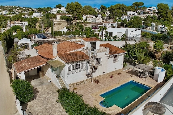 Villa in Benissa(La Fustera) zu verkaufen, Wohnfläche 110 m², Grundstück 822 m², 3 Schlafzimmer, 2 Badezimmer, Pool, ref.: CA-H-1941-AMBE-32