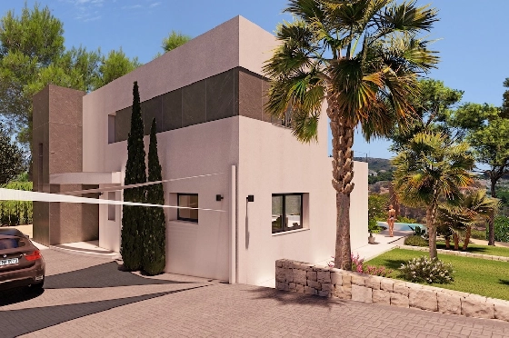 Villa in Moraira(La Sabatera) zu verkaufen, Wohnfläche 548 m², Grundstück 1003 m², 4 Schlafzimmer, 4 Badezimmer, Pool, ref.: CA-H-1943-AMB-1
