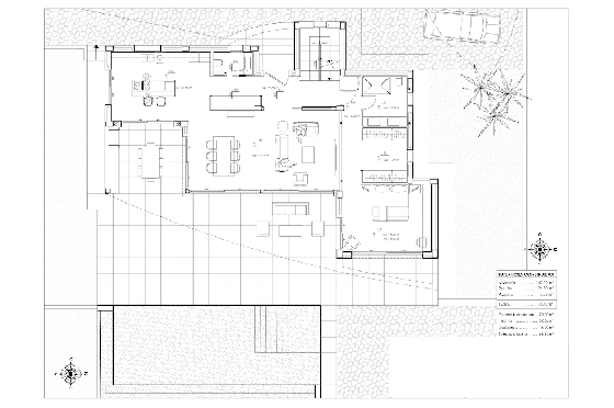 Villa in Moraira(La Sabatera) zu verkaufen, Wohnfläche 548 m², Grundstück 1003 m², 4 Schlafzimmer, 4 Badezimmer, Pool, ref.: CA-H-1943-AMB-2