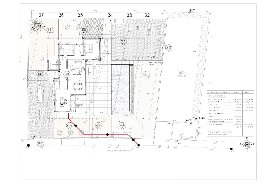 Villa in Moraira(La Sabatera) zu verkaufen, Wohnfläche 548 m², Grundstück 1003 m², 4 Schlafzimmer, 4 Badezimmer, Pool, ref.: CA-H-1943-AMB-5