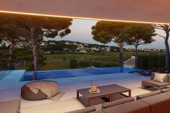 Villa in Moraira(La Sabatera) zu verkaufen, Wohnfläche 548 m², Grundstück 1003 m², 4 Schlafzimmer, 4 Badezimmer, Pool, ref.: CA-H-1943-AMB-9