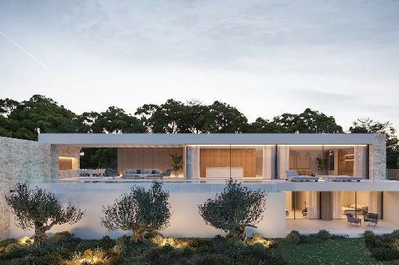Villa in Moraira(Moravit) zu verkaufen, Wohnfläche 360 m², Klimaanlage, Grundstück 1274 m², 4 Schlafzimmer, 4 Badezimmer, Pool, ref.: CA-H-1945-AMB-2