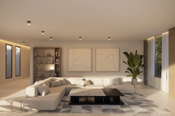 Villa in Moraira(Moravit) zu verkaufen, Wohnfläche 360 m², Klimaanlage, Grundstück 1274 m², 4 Schlafzimmer, 4 Badezimmer, Pool, ref.: CA-H-1945-AMB-5