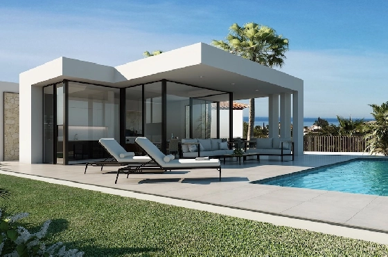 Villa in Denia(Denia) zu verkaufen, Wohnfläche 167 m², Klimaanlage, Grundstück 800 m², 3 Schlafzimmer, 2 Badezimmer, Pool, ref.: CA-H-1948-AMB-1