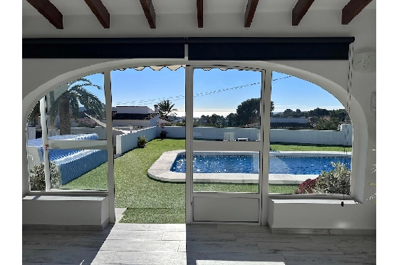 Villa in Moraira(La Sabatera) zu verkaufen, Wohnfläche 180 m², Klimaanlage, Grundstück 800 m², 3 Schlafzimmer, 1 Badezimmer, Pool, ref.: CA-H-1952-AMB-14