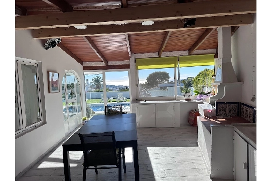 Villa in Moraira(La Sabatera) zu verkaufen, Wohnfläche 180 m², Klimaanlage, Grundstück 800 m², 3 Schlafzimmer, 1 Badezimmer, Pool, ref.: CA-H-1952-AMB-27