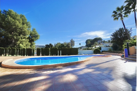 Stadthaus in Moraira(Tabaira) zu verkaufen, Wohnfläche 103 m², Grundstück 290 m², 2 Schlafzimmer, 2 Badezimmer, Pool, ref.: CA-B-1953-AMB-1