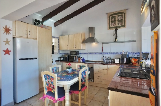 Stadthaus in Moraira(Tabaira) zu verkaufen, Wohnfläche 103 m², Grundstück 290 m², 2 Schlafzimmer, 2 Badezimmer, Pool, ref.: CA-B-1953-AMB-17