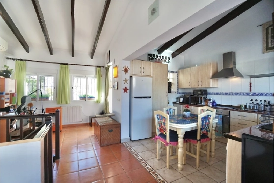 Stadthaus in Moraira(Tabaira) zu verkaufen, Wohnfläche 103 m², Grundstück 290 m², 2 Schlafzimmer, 2 Badezimmer, Pool, ref.: CA-B-1953-AMB-18