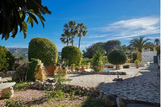 Stadthaus in Moraira(Tabaira) zu verkaufen, Wohnfläche 103 m², Grundstück 290 m², 2 Schlafzimmer, 2 Badezimmer, Pool, ref.: CA-B-1953-AMB-3