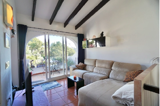 Stadthaus in Moraira(Tabaira) zu verkaufen, Wohnfläche 103 m², Grundstück 290 m², 2 Schlafzimmer, 2 Badezimmer, Pool, ref.: CA-B-1953-AMB-9