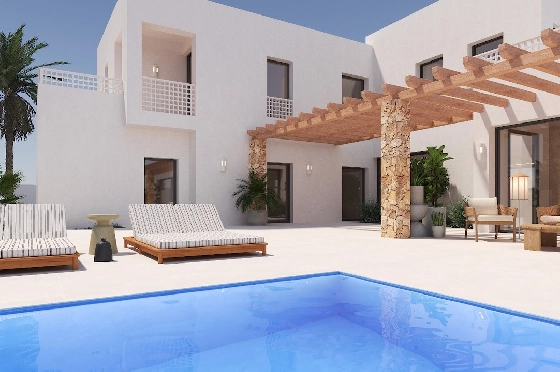 Villa in Moraira(El Tesoro) zu verkaufen, Wohnfläche 365 m², Klimaanlage, Grundstück 811 m², 4 Schlafzimmer, 4 Badezimmer, Pool, ref.: CA-H-1960-AMB-4
