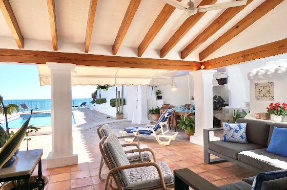 Villa in Moraira(El Andrago) zu verkaufen, Wohnfläche 307 m², Klimaanlage, Grundstück 804 m², 4 Schlafzimmer, 3 Badezimmer, Pool, ref.: CA-H-1963-AMBE-16