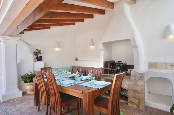 Villa in Moraira(El Andrago) zu verkaufen, Wohnfläche 307 m², Klimaanlage, Grundstück 804 m², 4 Schlafzimmer, 3 Badezimmer, Pool, ref.: CA-H-1963-AMBE-19