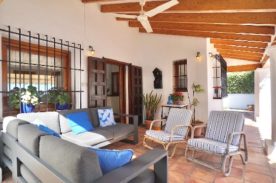 Villa in Moraira(El Andrago) zu verkaufen, Wohnfläche 307 m², Klimaanlage, Grundstück 804 m², 4 Schlafzimmer, 3 Badezimmer, Pool, ref.: CA-H-1963-AMBE-26
