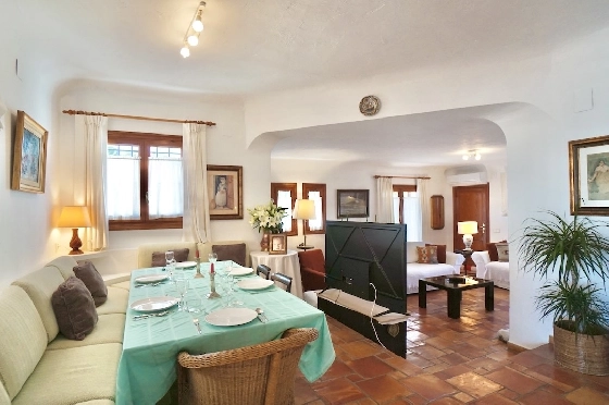 Villa in Moraira(El Andrago) zu verkaufen, Wohnfläche 307 m², Klimaanlage, Grundstück 804 m², 4 Schlafzimmer, 3 Badezimmer, Pool, ref.: CA-H-1963-AMBE-28