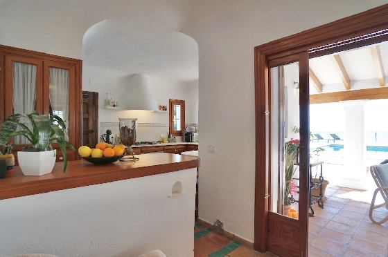Villa in Moraira(El Andrago) zu verkaufen, Wohnfläche 307 m², Klimaanlage, Grundstück 804 m², 4 Schlafzimmer, 3 Badezimmer, Pool, ref.: CA-H-1963-AMBE-30