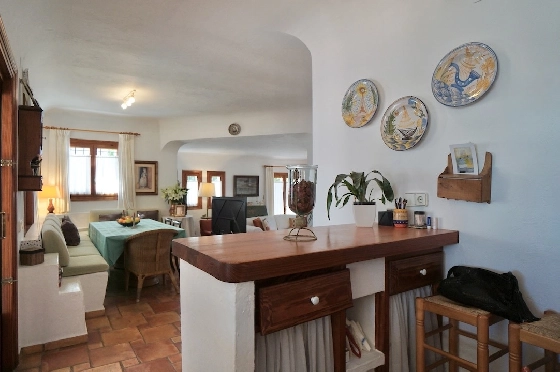 Villa in Moraira(El Andrago) zu verkaufen, Wohnfläche 307 m², Klimaanlage, Grundstück 804 m², 4 Schlafzimmer, 3 Badezimmer, Pool, ref.: CA-H-1963-AMBE-31