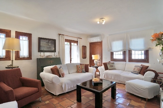 Villa in Moraira(El Andrago) zu verkaufen, Wohnfläche 307 m², Klimaanlage, Grundstück 804 m², 4 Schlafzimmer, 3 Badezimmer, Pool, ref.: CA-H-1963-AMBE-32