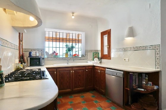 Villa in Moraira(El Andrago) zu verkaufen, Wohnfläche 307 m², Klimaanlage, Grundstück 804 m², 4 Schlafzimmer, 3 Badezimmer, Pool, ref.: CA-H-1963-AMBE-39