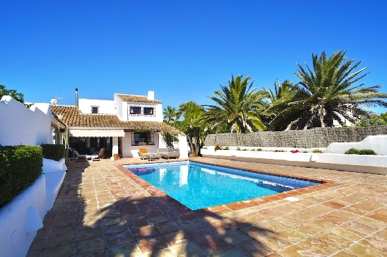 Villa in Moraira(El Andrago) zu verkaufen, Wohnfläche 307 m², Klimaanlage, Grundstück 804 m², 4 Schlafzimmer, 3 Badezimmer, Pool, ref.: CA-H-1963-AMBE-5