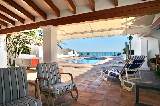 Villa in Moraira(El Andrago) zu verkaufen, Wohnfläche 307 m², Klimaanlage, Grundstück 804 m², 4 Schlafzimmer, 3 Badezimmer, Pool, ref.: CA-H-1963-AMBE-8